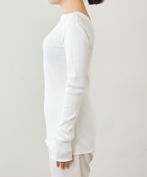 Vバックシャンテレコカットソー（Tシャツ/カットソー）｜Whim Gazette