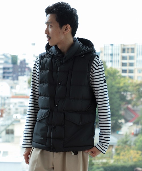 WOOLRICH（ウールリッチ）の「WOOLRICH / ニット × フーデッドダウン