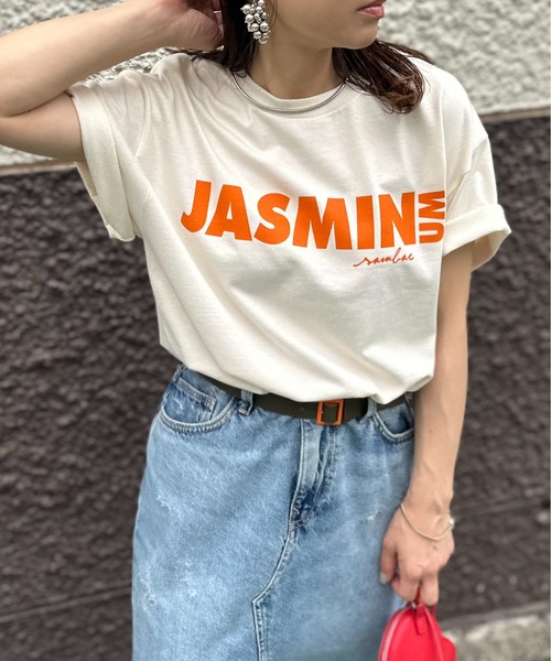 セール】GILDAN ジャスミンロゴTシャツ 【MVL005 ※2A】（Tシャツ