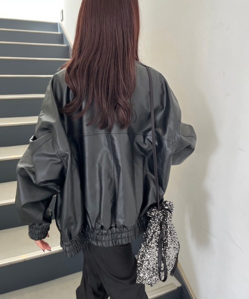 nemne store（ネンネストア）の「【低身長サイズあり】フェイクレザー