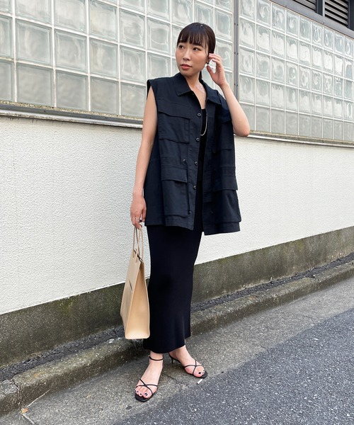 LOUNGEDRESS（ラウンジドレス）の「ミリタリージレジャケット（ベスト