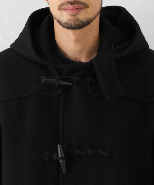 セール】【blurhms / ブラームス】Wool Melton Duffle Coat（ダッフル