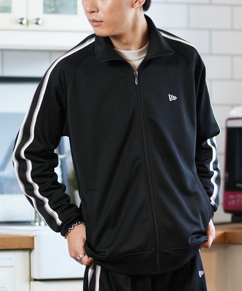 セール】NEW ERA/ニューエラ トラックジャケット ワンポイント