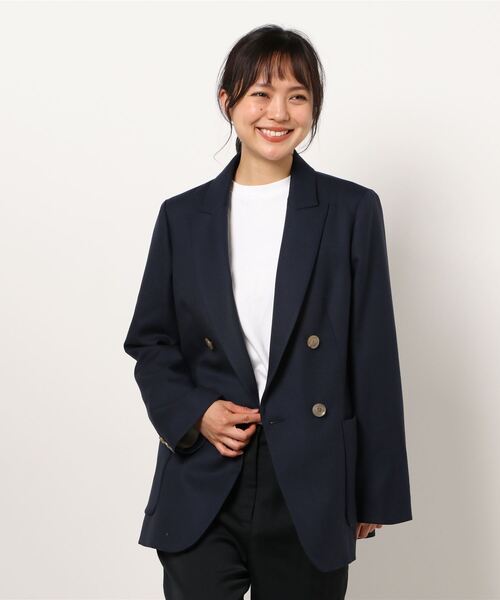 IENA（イエナ）の「ウール ダブルブレストジャケット◇（テーラード