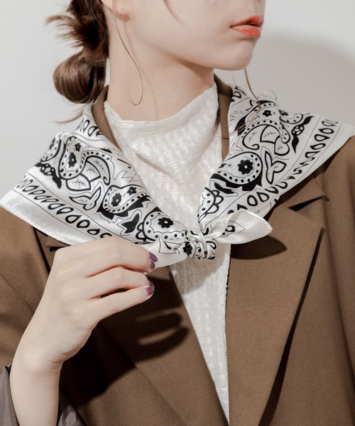 セール】ペイズリースカーフ（バンダナ/スカーフ）｜SMELLY（スメリー