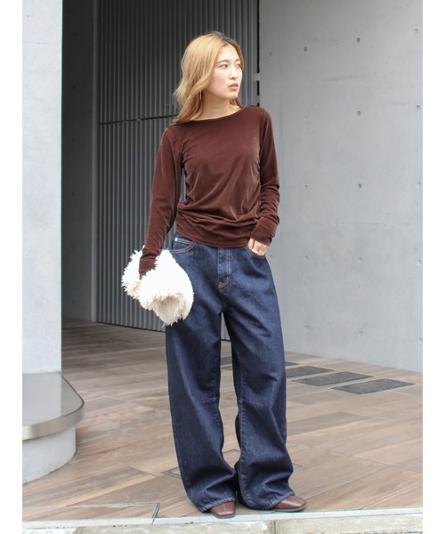 Ungrid（アングリッド）の「カーブルーズデニム（デニムパンツ）」 - WEAR