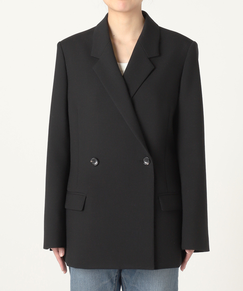 Deuxieme Classe エムクラス リネン ダブル ジャケット 14番フレンチ