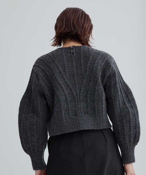 AKIRANAKA/アキラナカ】EX.Evelina knit GY/別注ニット（ニット