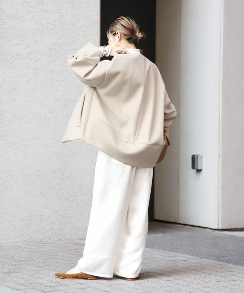 VERMEIL par iena（ヴェルメイユパーイエナ）の「super140s バルーン