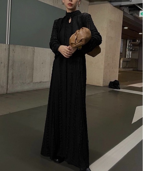 Ameri（アメリ）の「VINTAGE LIKE LACE DRESS（ワンピース）」 - WEAR