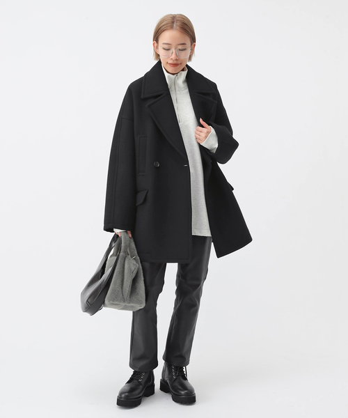 美品 APSTUDIO ボンディングコート ブラック36 6.5万 ボンディング