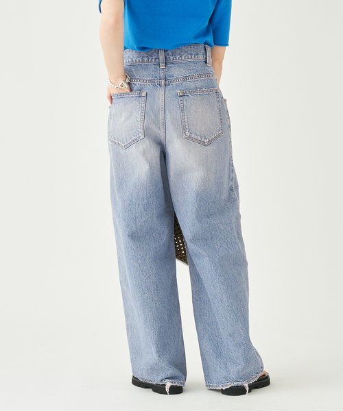 plage（プラージュ）の「《追加》【R'IAM】WIDE デニム（デニムパンツ