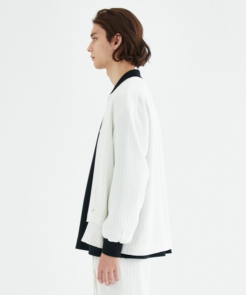 CULLNI（クルニ）の「STUDIOUS別注 LAYERED STRIPE MA-1（ミリタリー