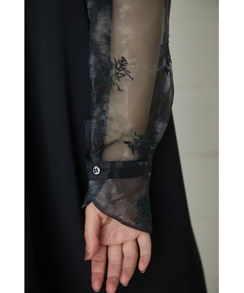 RIM.ARK（リムアーク）の「Floating florets SH（シャツ/ブラウス