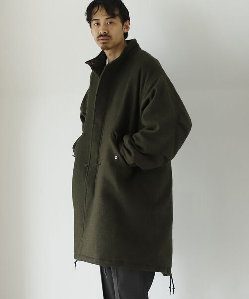 BEAMS（ビームス）の「BEAMS / シャンブレー ダウン モッズコート