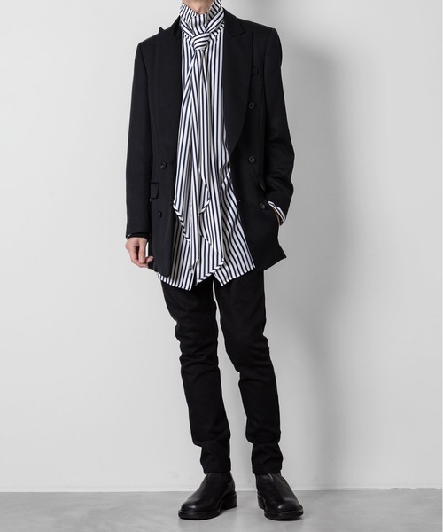 STRETCH DENIM SARROUEL PANTS（デニムパンツ）｜ato（アトウ）の