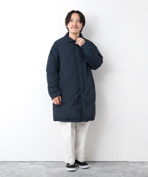 セール】【TAION/タイオン】別注ダウンステンカラーコート（ダウン