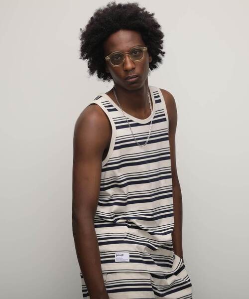 セール】Schott/ショット/HORIZONTAL STRIPES TANK TOP/ホリゾンタル