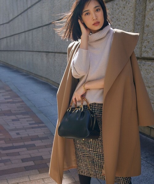 23区（ニジュウサンク）の「ウールカシミヤブレンドバルキー