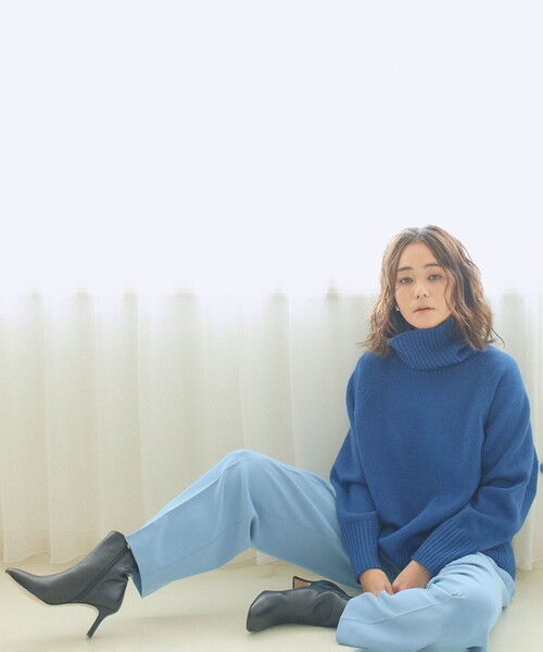 23区（ニジュウサンク）の「ウールカシミヤブレンドバルキー