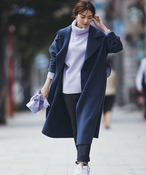 23区（ニジュウサンク）の「ウールカシミヤブレンドバルキー