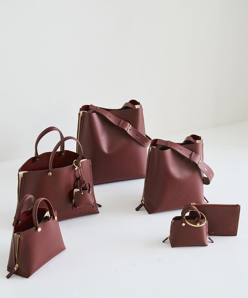 セール】【A4対応】【通勤】【E'POR】Y BAG Shoulder Large（サイド