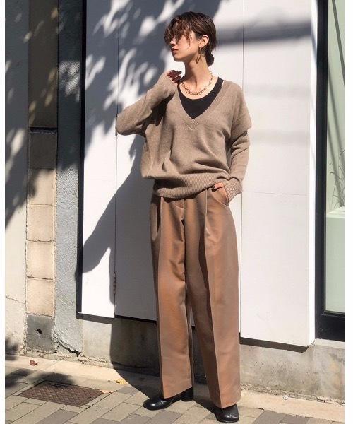 TODAYFUL（トゥデイフル）の「Vネックカシミヤニット（ニット/セーター