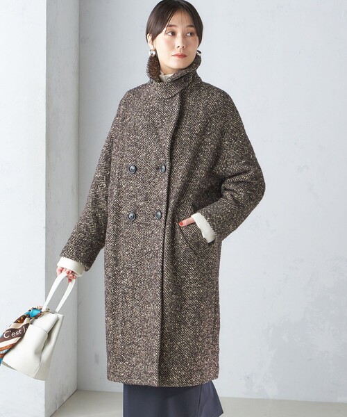 TICCA（ティッカ）の「TICCA:ミックス ツイード テント コート（その他