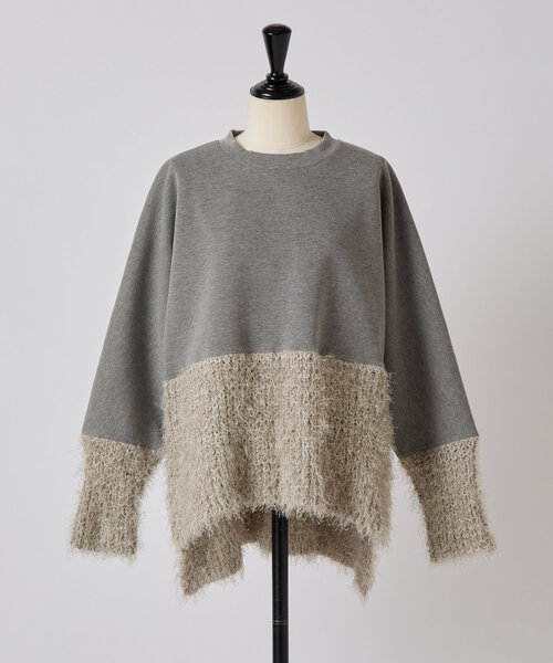 BEARDSLEY（ビアズリー）の「ファンシーニットコンビプルオーバー（T