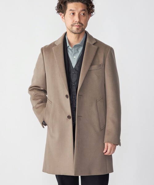 SHIPS（シップス）の「SHIPS:スーパー160'S メリノウール ビーバー