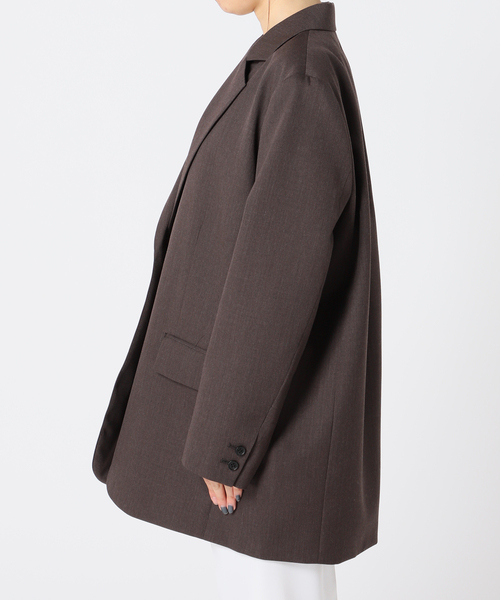 Noble（ノーブル）の「ツイルクロスオーバーサイズジャケット