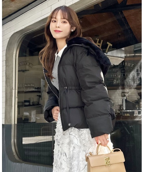 CELFORD（セルフォード）の「ファー衿付き中綿コート（その他アウター