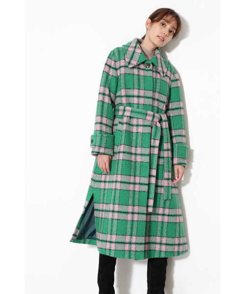 JILL STUART（ジルスチュアート）の「◇ケニーチェックコート（ステン
