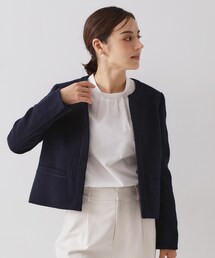 OPAQUE.CLIP｜オペークドットクリップのノーカラージャケット