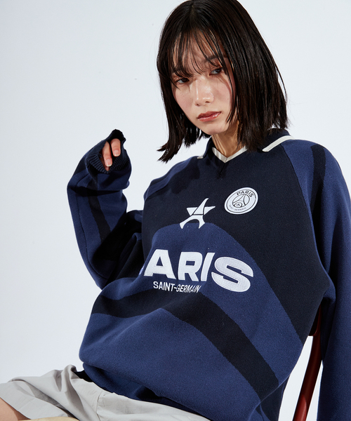Paris Saint-Germain / パリ・サン＝ジェルマン】 JP PARIS GAME KNIT