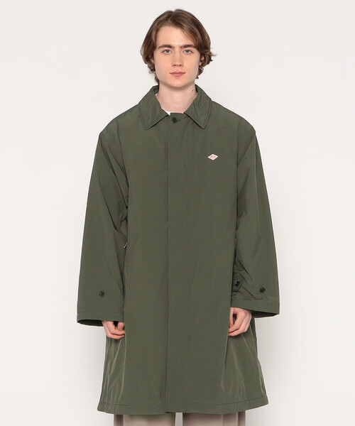 MEN'S INSULATION BALMACAAN COAT（ステンカラーコート）｜DANTON