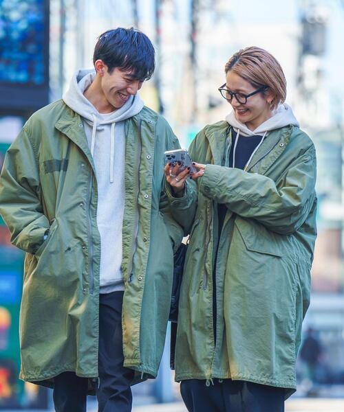 coen（コーエン）の「ビッグシルエット3WAYモッズコート(M-65) [コート