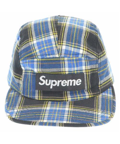 ブランド古着】チェック柄5パネルキャンプキャップ（キャップ