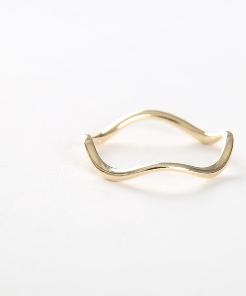 ete K10 レイヤード ウェーブリング PG 13号 ete（エテ） 指輪 リング