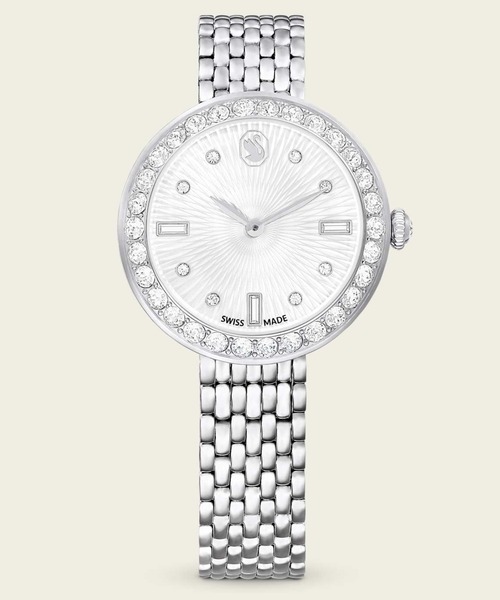 公式】【スワロフスキー】Matrix tennis 7-link ウォッチ, スイス製