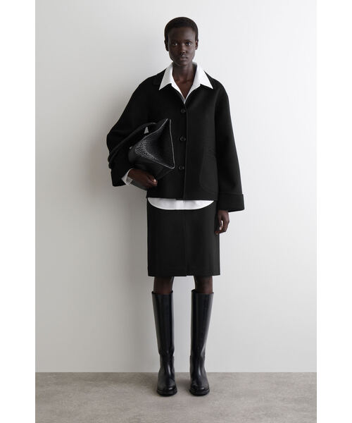 ダブルフェイスウールジャケット（その他アウター）｜COS（コス）の