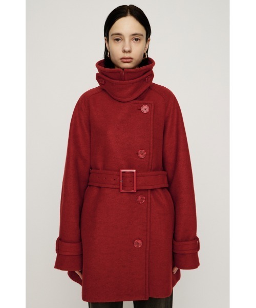 SLY（スライ）の「STAND NECK MIDI COAT スタンドネック ミディコート