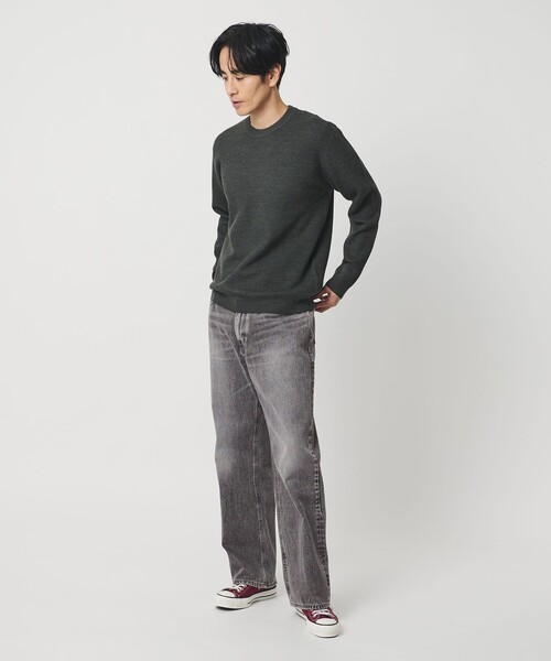 セール】ハイフェード ニュアンス フレア 5P デニムパンツ NO.7