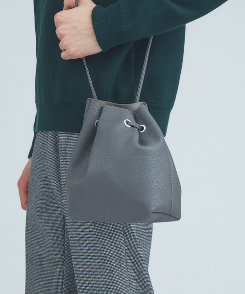 TUSTING（タスティング）の「【TUSTING×ABAHOUSE/別注】レザー巾着