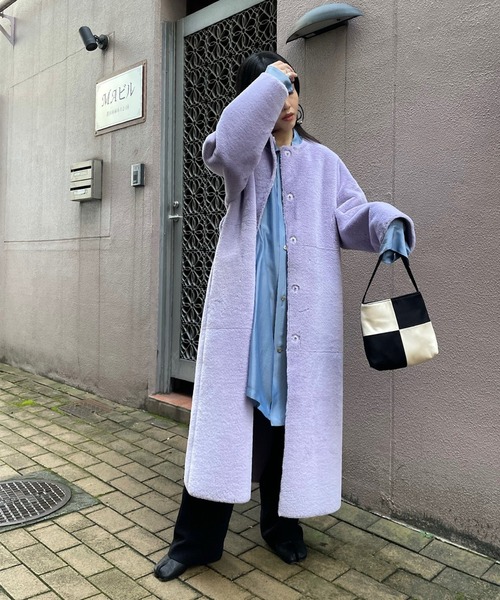 Ameri（アメリ）の「MANY WAY FAKE BOA COAT（その他アウター）」 - WEAR