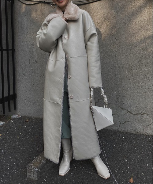 Ameri（アメリ）の「MANY WAY FAKE BOA COAT（その他アウター）」 - WEAR