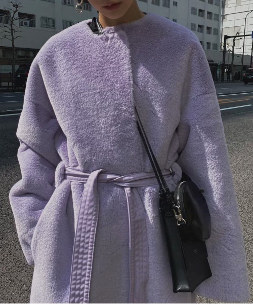 Ameri（アメリ）の「MANY WAY FAKE BOA COAT（その他アウター）」 - WEAR