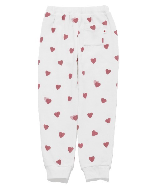 gelato pique（ジェラートピケ）の「【KIDS】ハート柄ロングパンツ