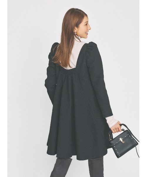 CELFORD（セルフォード）の「ふくれジャガードミニワンピース