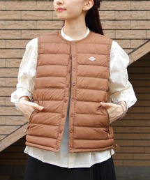 DANTON（ダントン）｜レディースのダウンベスト（ブラウン系）一覧 - WEAR